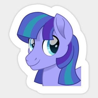 Clever Clover portrait Sticker